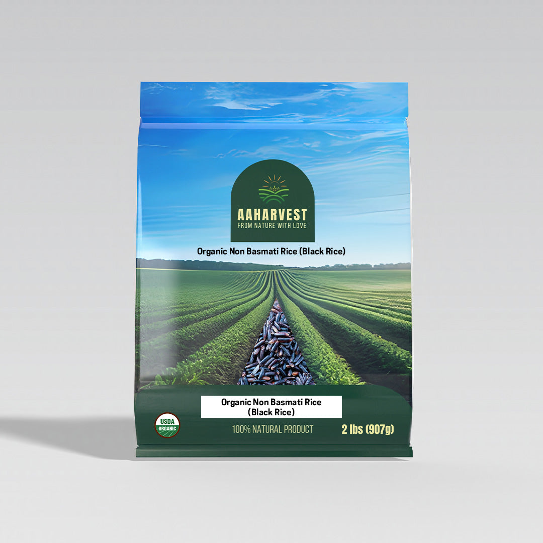 Organic Non Basmati Rice (Black Rice) - 2lb